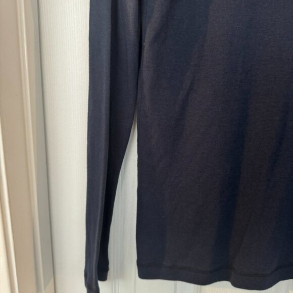 NWOT, Gap The Bowery Long Sleeve Crewneck T-Shirt, Navy Blue, Size M - Picture 6 of 15